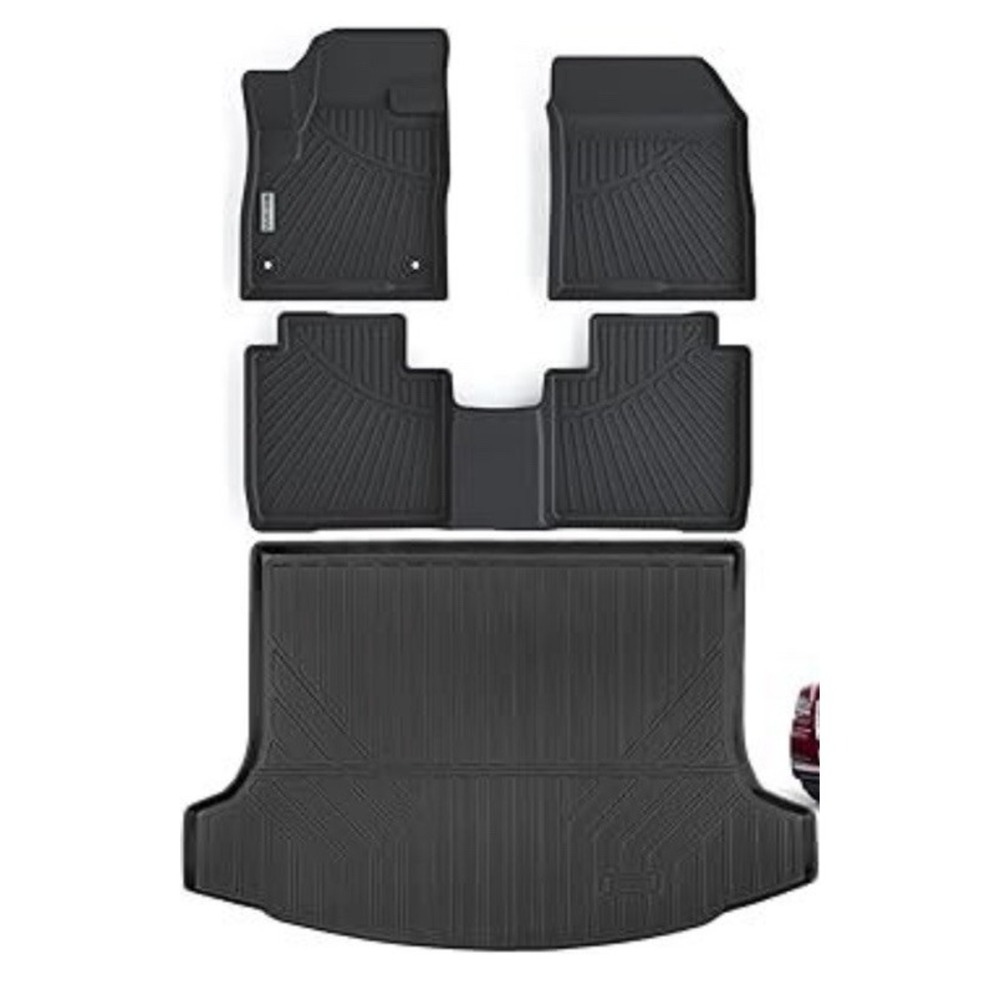 Floor Mats & Trunk Mat for 2024 2025 Lincoln Nautilus All Weather TPE Protection